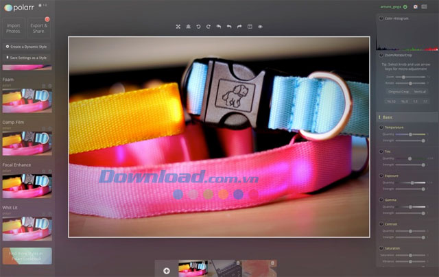 Polarr Online Photo Editor 