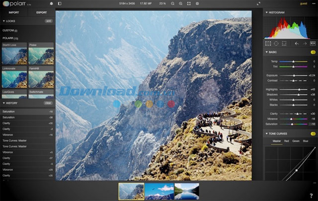 Polarr Online Photo Editor 