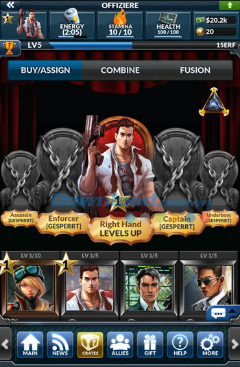 Underworld Empire cho Android 