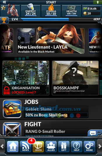 Underworld Empire cho Android 