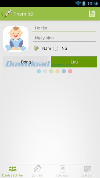 Sổ tiêm chủng cho Android