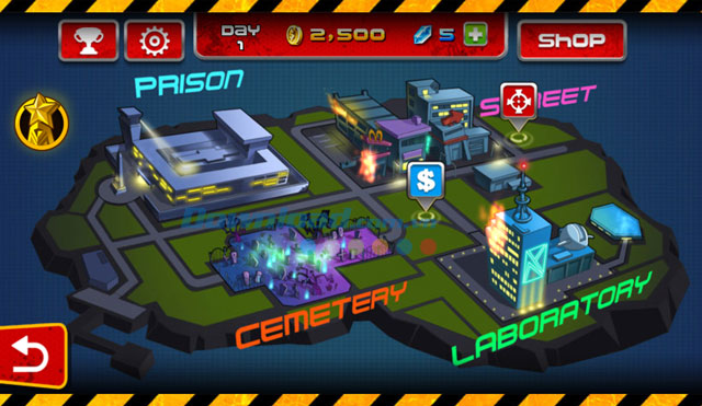 game Zombie Diary cho Android 