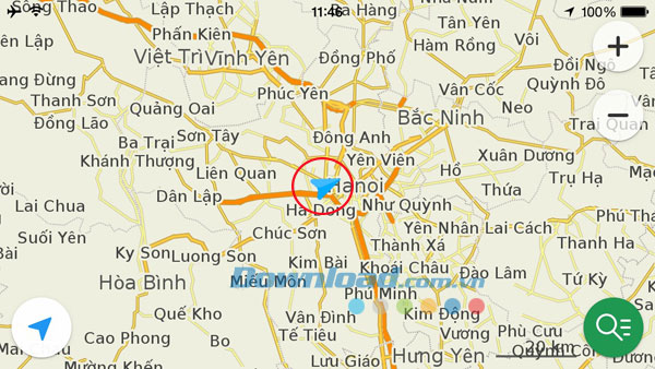 MAPS ME là ứng dụng bản đồ offline cho iPhone, iPad