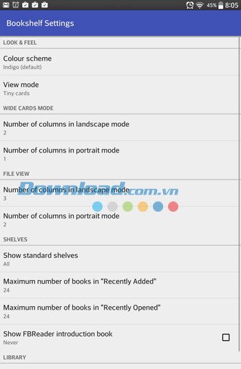 FBReader cho Android