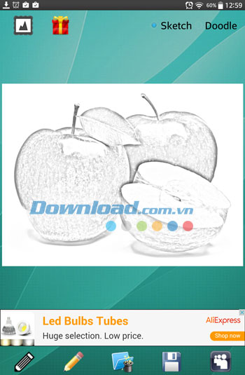 Pencil Sketch cho Android
