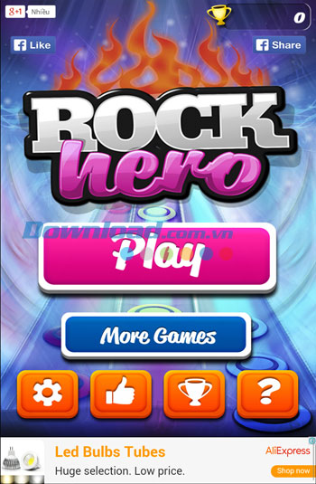 Rock Hero cho Android 