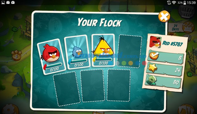  Angry Bird 2 cho Android