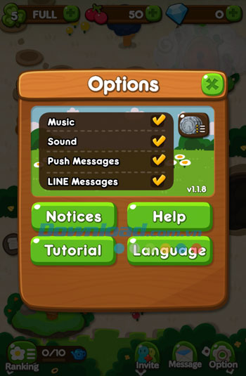 LINE PokoPoko cho Android 