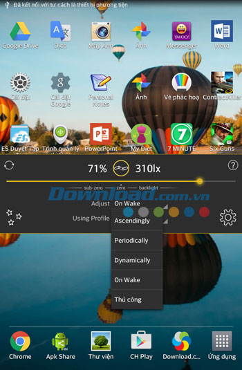 Lux Lite cho Android