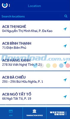 ACB cho Windows Phone