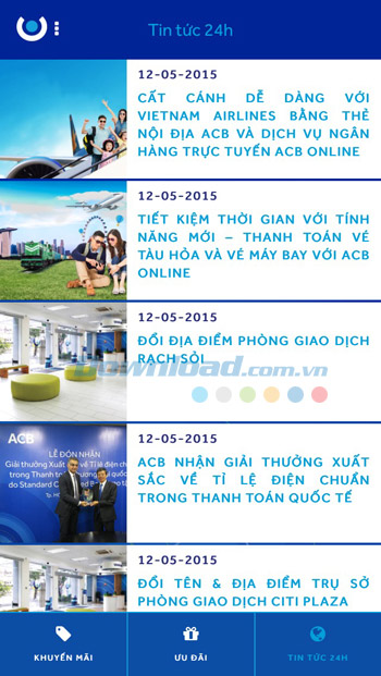 ACB cho iOS