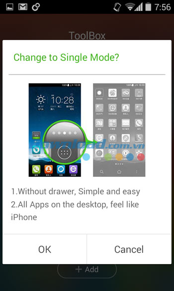 360 Launcher cho Android