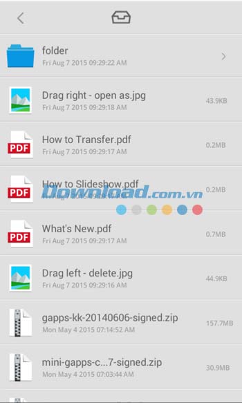 Filedrop cho Android
