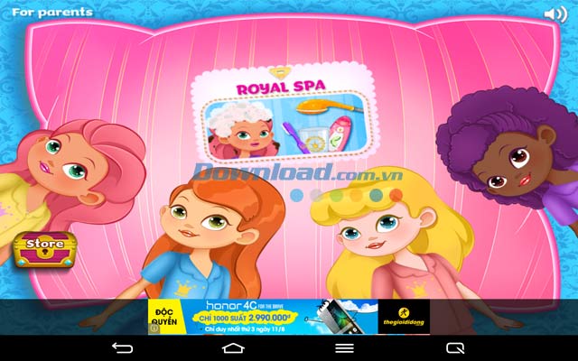 Princess PJ Party cho Android