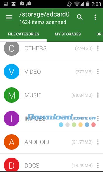 Disk Usage & Storage Analyzer cho Android