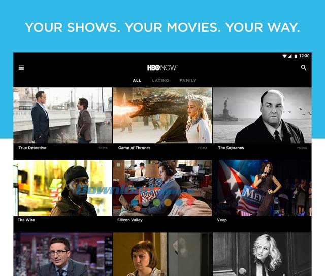 Kho phim đặc sắc trên HBO NOW Kho phim đặc sắc trên HBO NOW