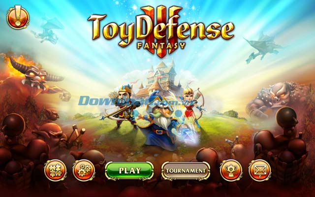 Màn hình khởi động game Toy Defense 3: Fantasy 