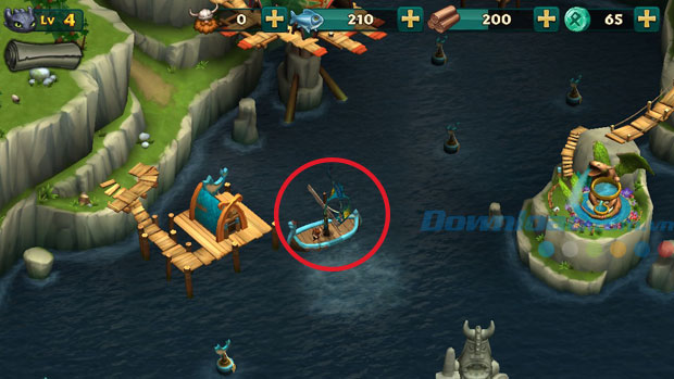 Công việc bắt cá và chặt gỗ của rồng