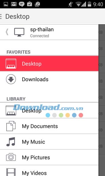 Parallels Access quản lý máy tính trên điện thoại