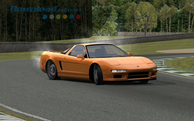 Chiếc xe bóng loáng của Racer