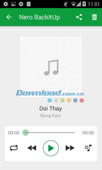 Nero BackItUp cho phép phát video và hình ảnh