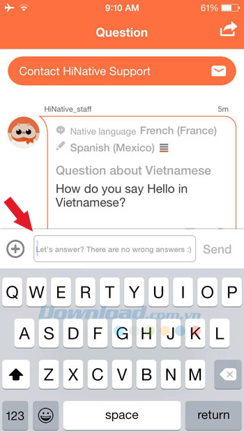 Trả lời câu hỏi
