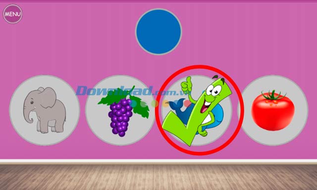 Cánh cửa Guess trong Learning colors for kids 