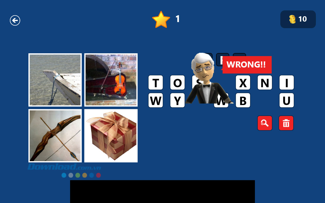 4 Pics One Word không giới hạn số lần chọn sai từ 4 Pics One Word không giới hạn số lần chọn sai từ