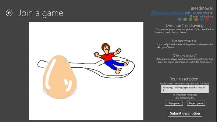 Đặt lời mô tả cho tranh trong Interference