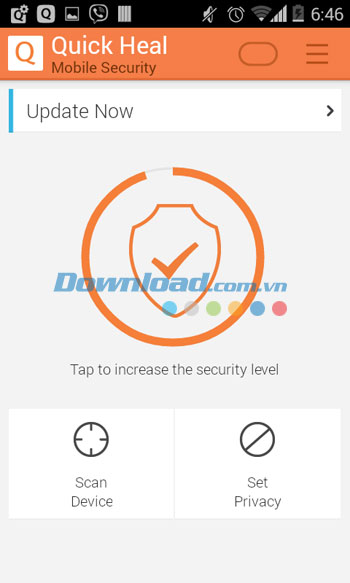 Giao diện của Antivirus & Mobile Security