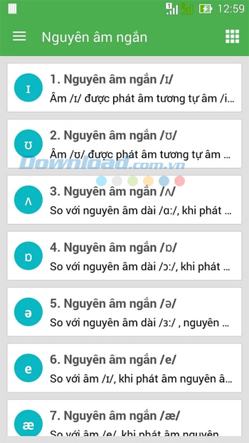 Nguyên âm ngắn trong tiếng Anh