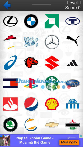 Vượt qua 40 level với độ khó tăng dần