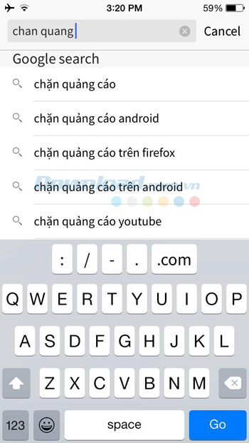 Đề xuất kết quả tìm kiếm