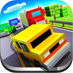 Blocky Highway cho iOS1.0Game đua xe xa lộ trên iPhone/iPad