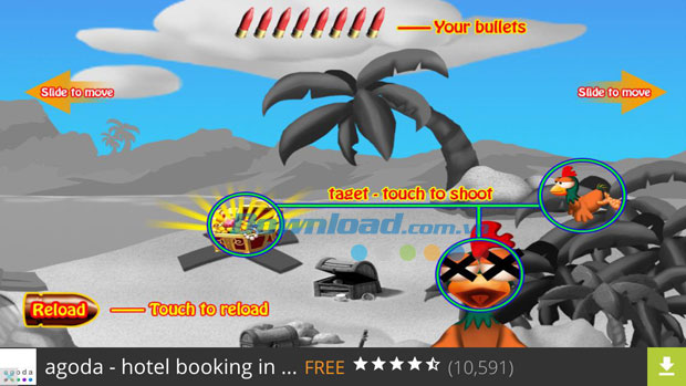 Hướng dẫn chơi Chicken Hunter