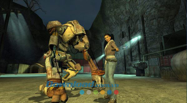 Biểu hiện của nhân vật người trong Half Life 2 