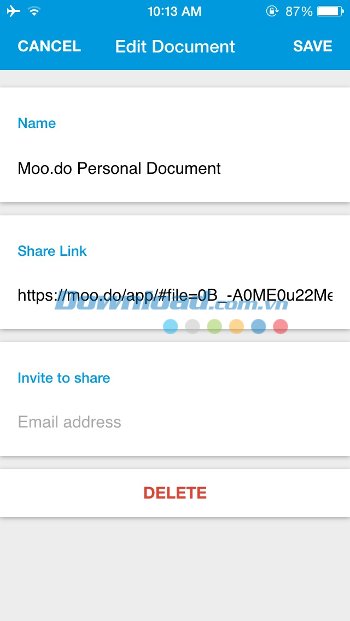 Chia sẻ file nhanh