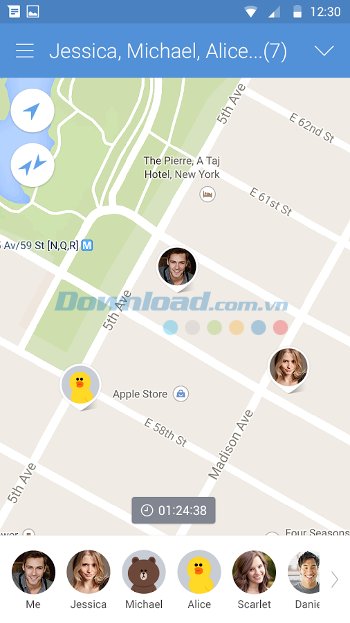 Theo dõi vị trí