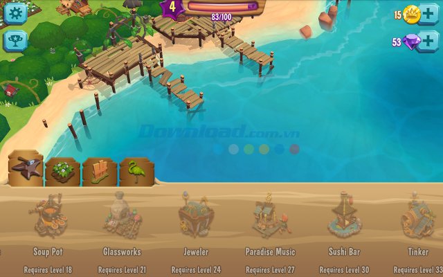 Build menu