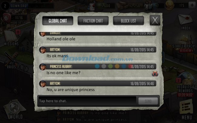 Chat global