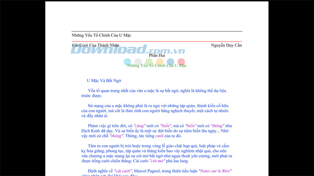 Chế độ đọc PDF toàn màn hình
