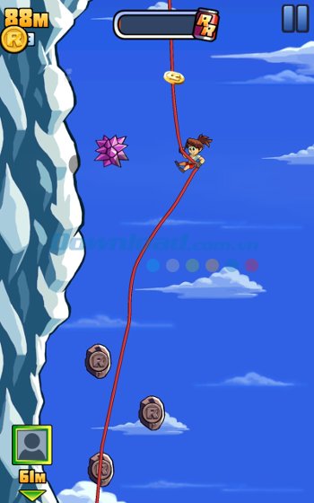 Game đu dây mạo hiểm 