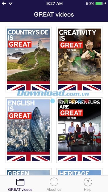 Các chủ đề video