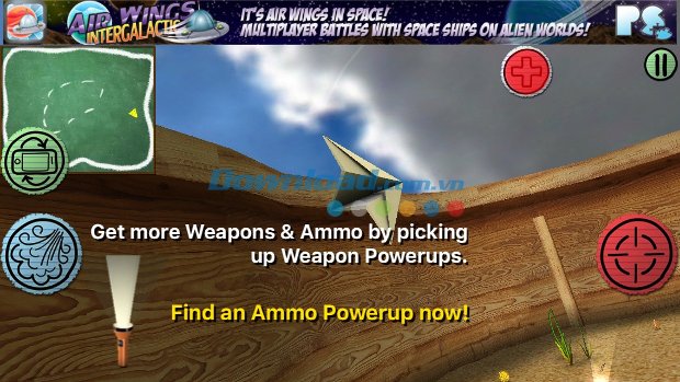 Thu thập đạn cho máy bay