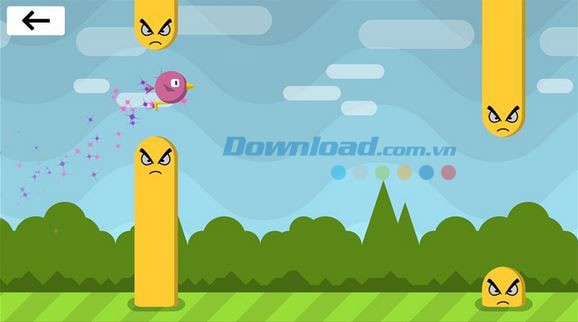 Khung cảnh trong game Fly or die