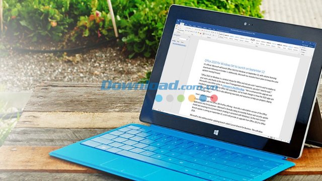 Office 2016 - làm việc mọi lúc, mọi nơi 