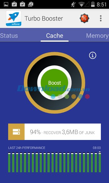 Module dọn dẹp cache của Turbo Booster