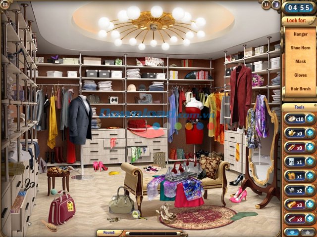 Các căn phòng trong game Mystery Manor Các căn phòng trong game Mystery Manor