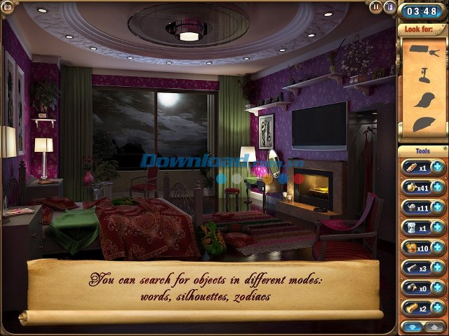 Giao diện game Mystery Manor Giao diện game Mystery Manor