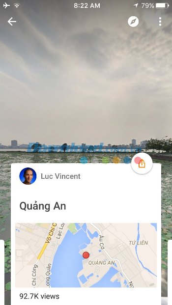 Xem ảnh toàn cảnh 360 độ